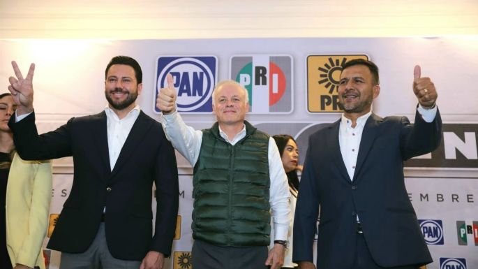 PAN, PRI y PRD inician negociaciones para la alianza por el gobierno del Edomex