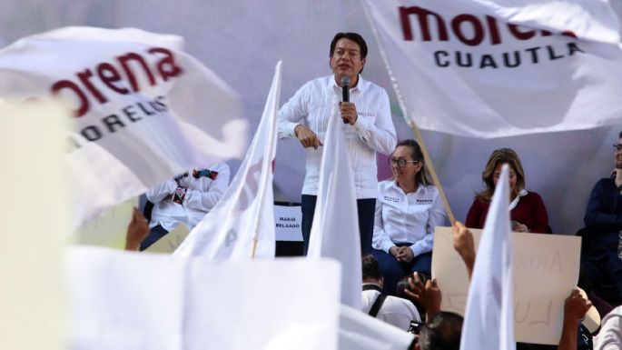 Diputados que no apoyen a Cuauhtémoc Blanco, no tienen futuro en Morena: Delgado