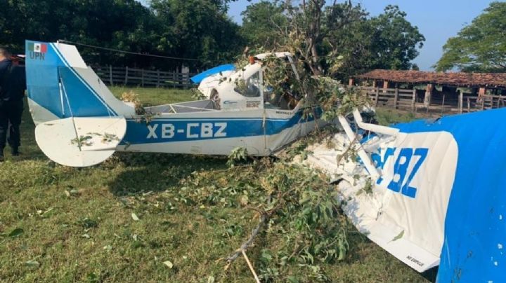 Se desploma una avioneta en Tomatlán, Jalisco; el piloto resulta herido
