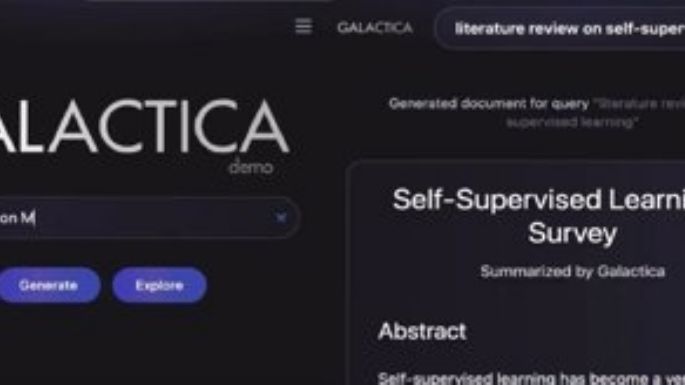 Meta retira su modelo de IA Galactica por difundir información falsa y racista