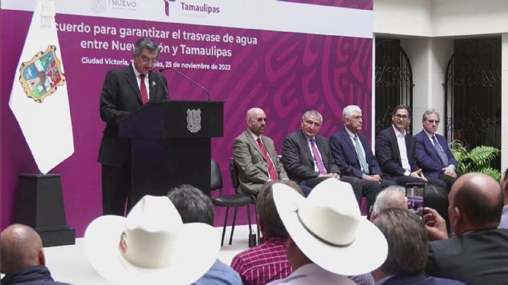 Termina en empate episodio de la guerra del agua entre Nuevo León y Tamaulipas