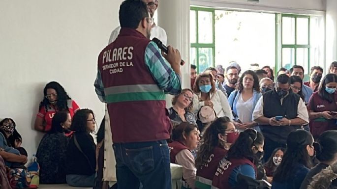 "Sí vamos a pasar lista” en la marcha, dice el titular de Indeporte a talleristas de Pilares