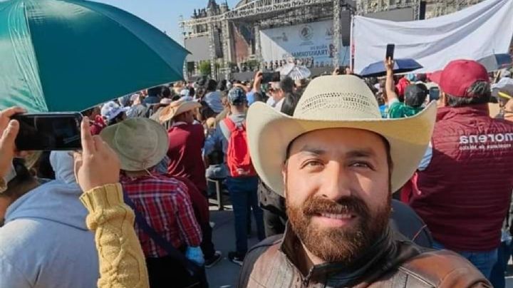 Alcalde hidalguense que libró prisión por "Estafa Siniestra" marchó con López Obrador