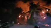 Un incendio destruye los hoteles Casa Tortugas y Mawimbi de la isla Holbox