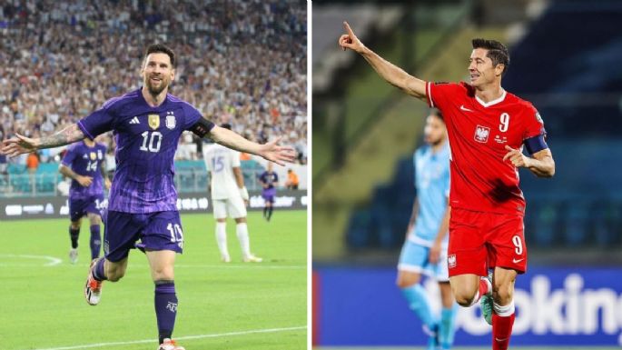 Messi-Lewandowski: el primer gran duelo de goleadores en Qatar 2022