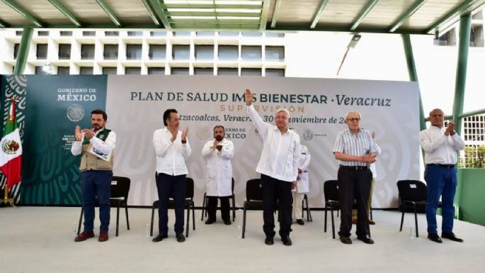 AMLO termina anticipadamente acto de salud en Veracruz para ver el partido del Tri