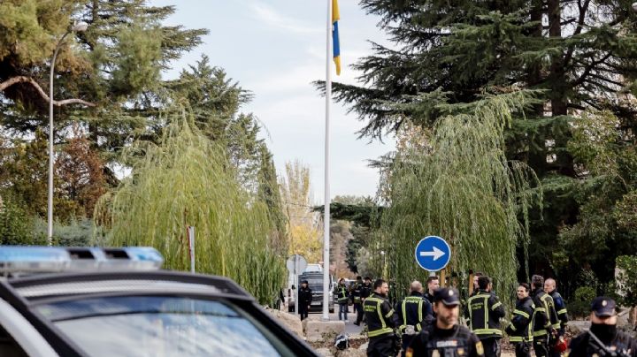 Estalla carta bomba en la embajada de Ucrania en Madrid
