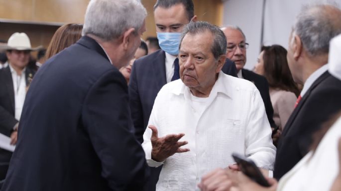 Muñoz Ledo arremete contra AMLO: Iniciativa electoral es un Golpe de Estado