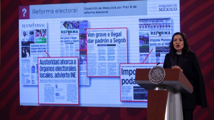 "Se desquicia la oposición por el Plan B": García Vilchis denuncia campaña contra la reforma electoral