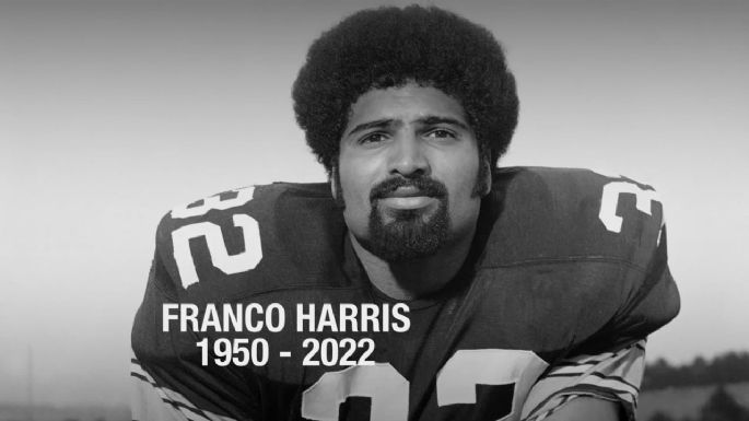 Falleció Franco Harris, leyenda de los Steelers; autor de la "Recepción Inmaculada" (Video)