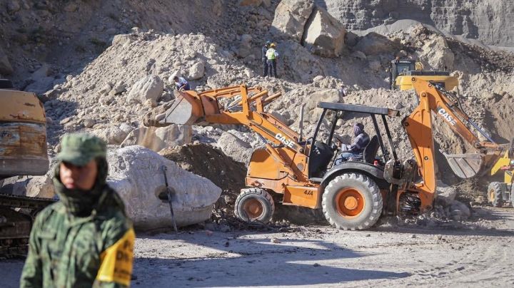 Derrumbe en mina de arena en Teacalco, Morelos, deja al menos dos personas atrapadas