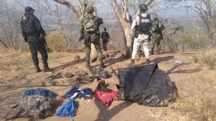 Desmantelan narcocampamento en El limoncito, en la región de Tierra Caliente