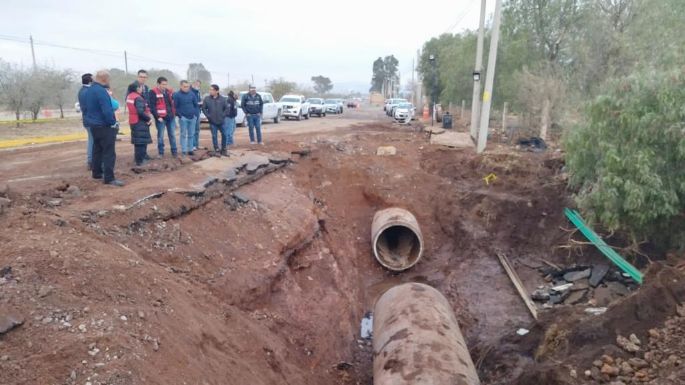 Fractura del “Acueducto II” de Querétaro deja sin agua a miles