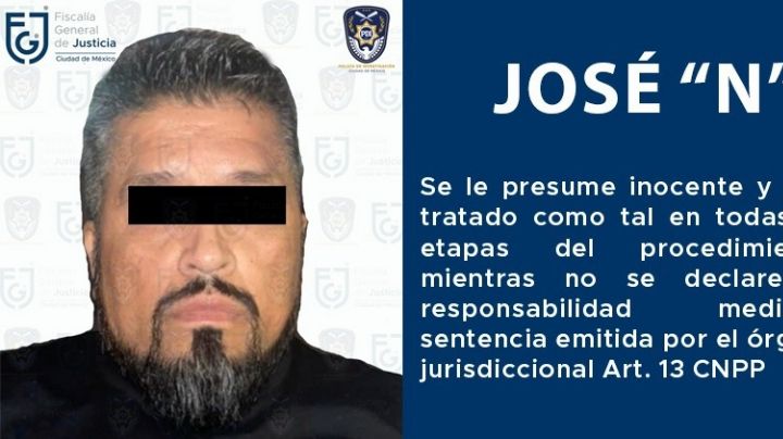 Fiscalía detiene a José Gabriel "N", presunto líder de la Unión Tepito
