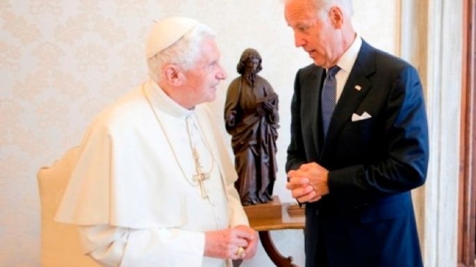 Joe Biden recuerda la “generosidad” de Benedicto XVI