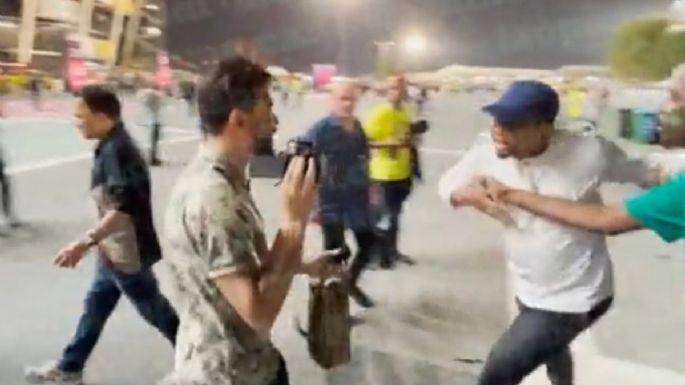 Samuel Eto´o golpea a un youtuber argelino en Qatar y luego se disculpa (Video)