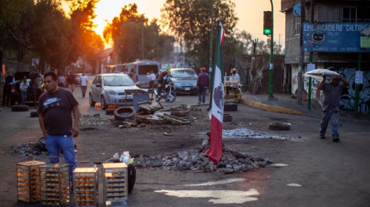 Xochimilco: San Gregorio Atlapulco vive quinto día de bloqueo; exigen diálogo con autoridades