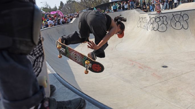 En Chapultepec se inauguró el Parque de Cultura Urbana (Parcur), un espacio para “skaters”