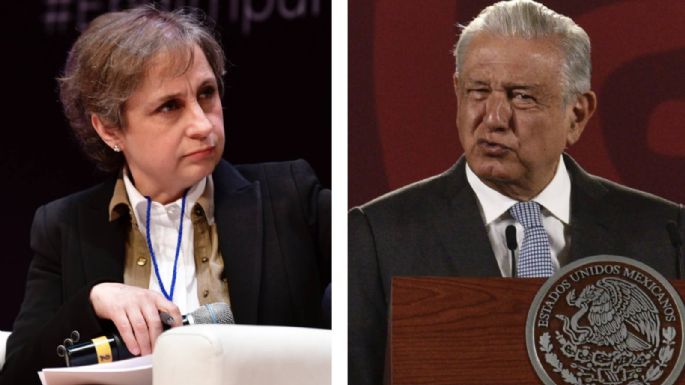 Entre Aristegui y Loret no hay mucha diferencia: AMLO; revuelve la gimnasia con la magnesia: Carmen