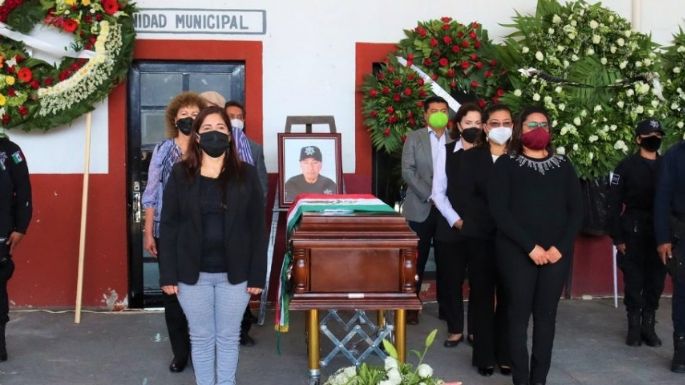 Familia de policía de Hidalgo asesinado en operativo reclama indemnización prometida