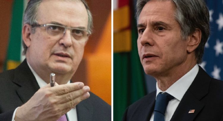 Blinken y Ebrard reafirman condena a invasión de Rusia a Ucrania