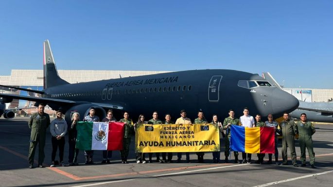 Despega avión para repatriar a mexicanos evacuados de Ucrania