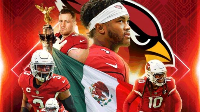 NFL confirma que Cardenales de Arizona jugarán en el Estadio Azteca este año