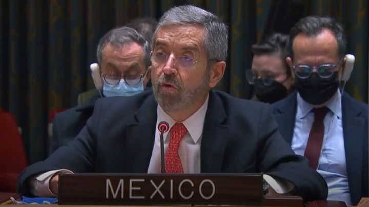 México urge a la ONU aplicar la resolución 377 ante invasión rusa en Ucrania