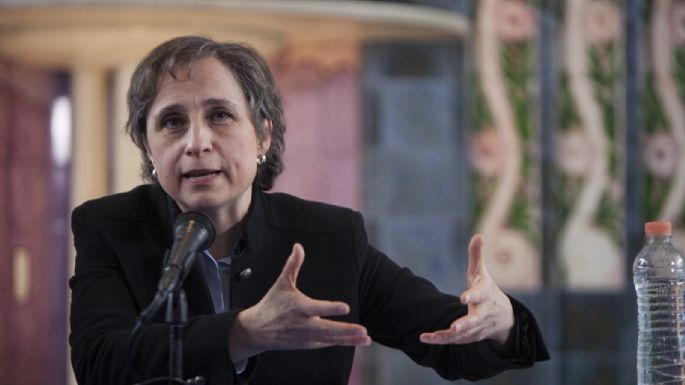 Carmen Aristegui: "falsísimo" que recibimos dinero de Layda Sansores