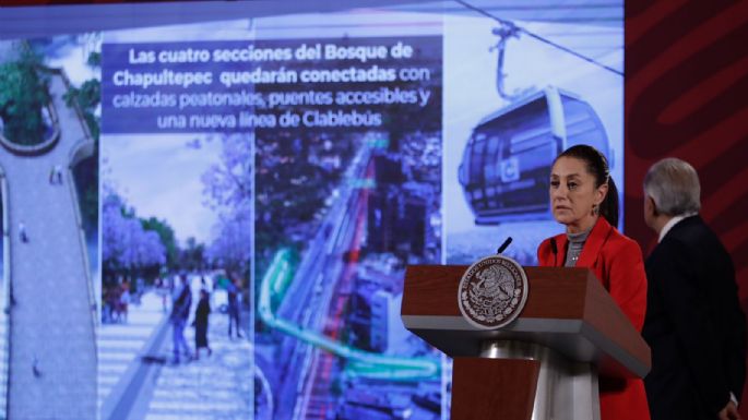 Claudia Sheinbaum acusa a Peña Nieto de intentar construir “un segundo Santa Fe” en Chapultepec