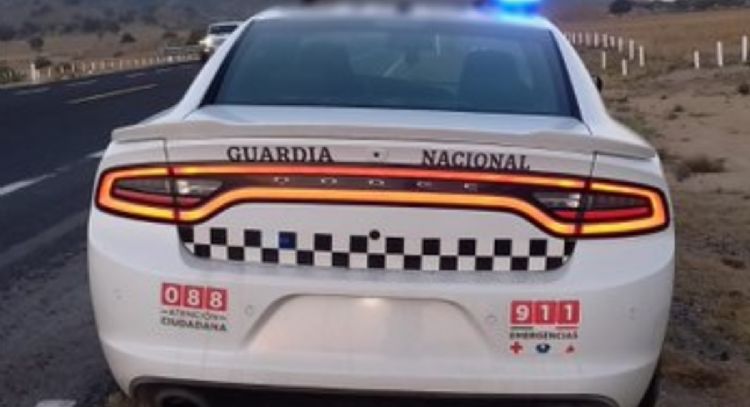Clonan patrulla de la Guardia Nacional para asaltar un camión en la autopista Puebla-Orizaba