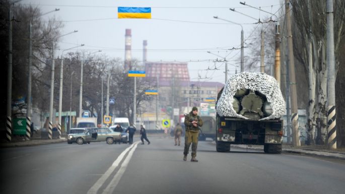 Ucrania dice haber derribado dos cazas rusos durante el último ataque a Kiev