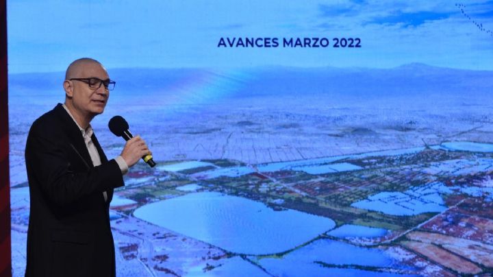 Líder del proyecto del Parque Ecológico del Lago de Texcoco presume 25 por ciento de avance