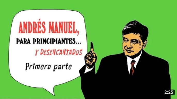 Canal 6 de julio anuncia estreno del documental "Andrés Manuel para principiantes" (Video)