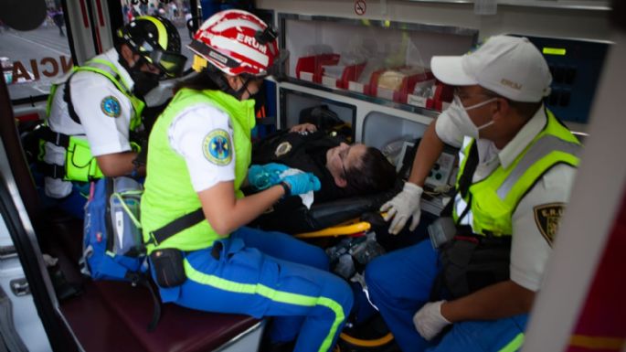 Reportan 25 lesionadas en la marcha del 8M en CDMX; tres fueron hospitalizadas