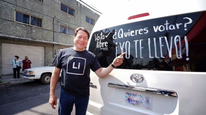Mario Delgado promueve “aventón” para ir a votar en consulta de revocación