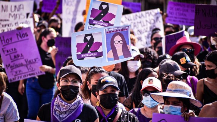 Marchan en Morelos por el feminicidio de Laura Yanet González