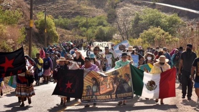 Caravana en Defensa del Agua y la Vida: "AMLO es un traidor"