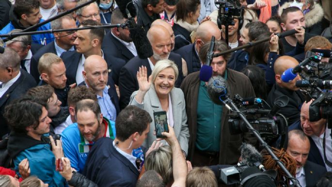 Votantes de Marine Le Pen advierten sobre fraude electoral en Francia