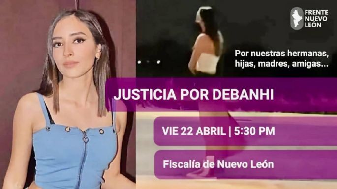 Convocan a marchas para exigir justicia por Debanhi