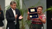 Foto ilustrativa de la nota titulada: Rigoberta Menchú exige detener la violencia contra las mujeres