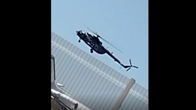 Se desploma helicóptero de la Marina en Mazatlán (Video)