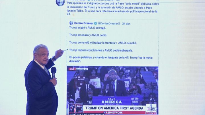 Debería ofrecer disculpa pública por la vulgaridad: AMLO a Dresser por tuit sobre Trump