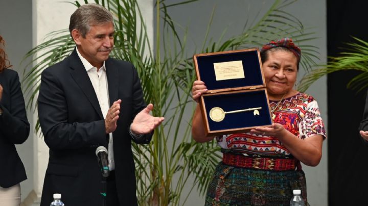 Rigoberta Menchú exige detener la violencia contra las mujeres