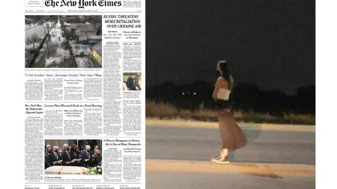 Debanhi y la desaparición de mujeres en México son portada en el NYT