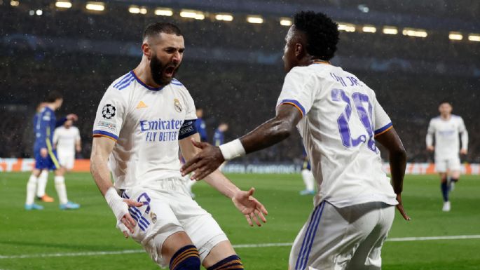 Champions: Triplete de Benzema y pifia de Mendy sellan victoria del Real Madrid ante Chelsea