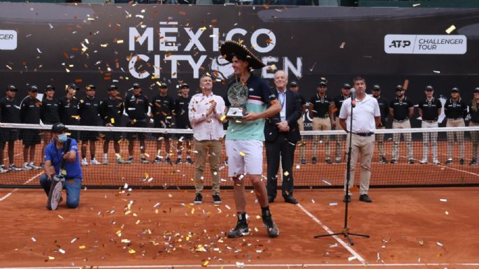 Bajo una lluvia de aplausos, Marc-Andrea Huesler conquista el México City Open 2022