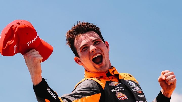 El piloto mexicano, Patricio O'Ward, gana su primera carrera de temporada en IndyCar