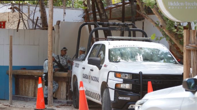 Denuncian que la Guardia Nacional invadió un predio turístico en Tulum para crear cuartel