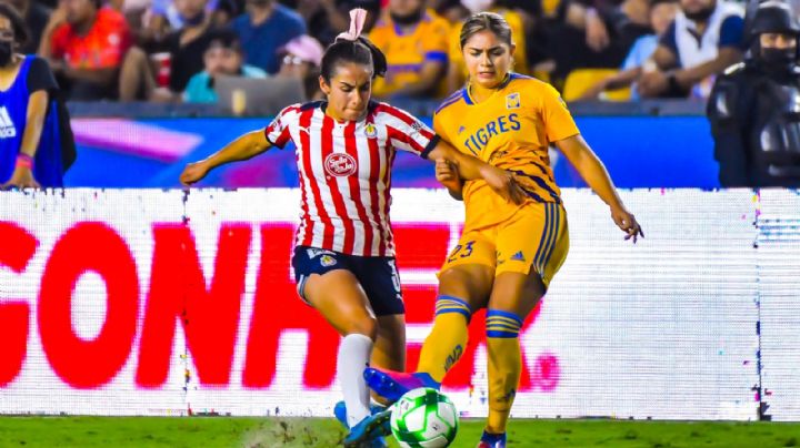 Tigres femenil vence 2-0 a Chivas en la ida de la semifinal